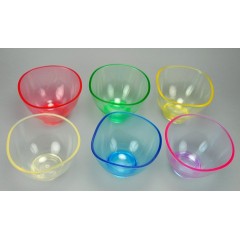 Candeez Flexible Mixing Bowls Large- Clear